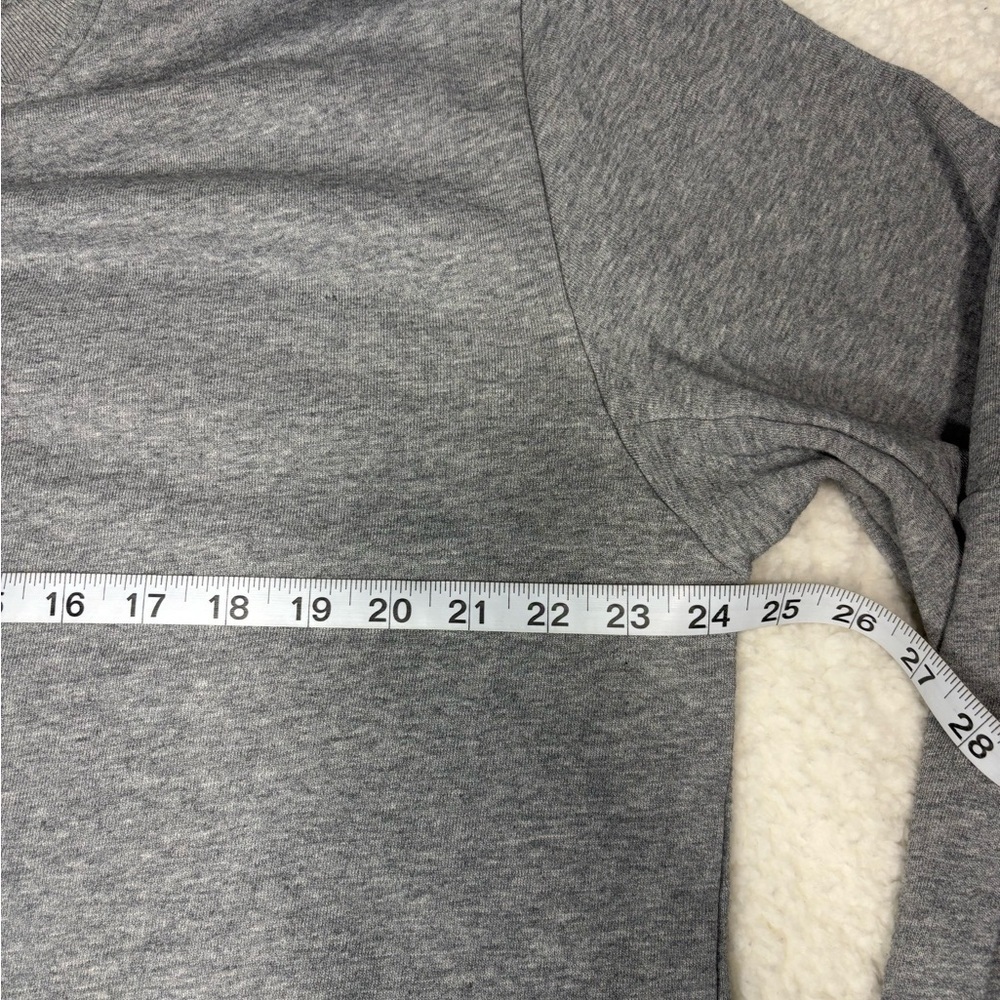 BYLT Men Gray Active Fleece Core Crewneck Sweatshirt - Picture 6 of 13